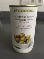 Mängden socker i Aceitunas rellenas anchoa