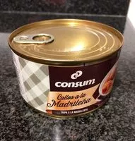 Mängden socker i Callos a la madrileña