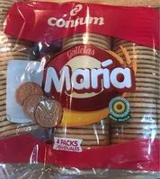 Mängden socker i Galleta maria