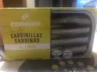 Mängden socker i Sardinillas al limón consum