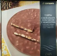 Mängden socker i Torta chocolate con leche y almendra