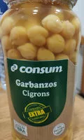 Mängden socker i Garbanzos categoría extra
