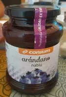 Mängden socker i Mermelada extra de arándano