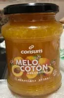 Mängden socker i Melocoton mermelada