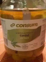 Mängden socker i Aceituna verde Gordal con hueso