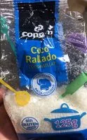Mängden socker i coco rallado