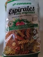 Mängden socker i Espirales con vegetales