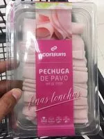 Mängden socker i Pechuga de pavo