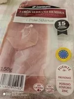 Mängden socker i Jamon serrano hembra gran reserva