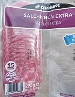 Mängden socker i Salchichón Extra Consum