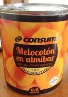 Mängden socker i Melocotón en almíbar