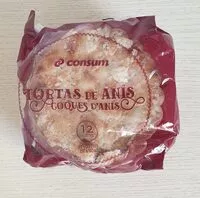 Mängden socker i Tortas de anis
