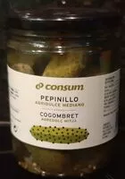 Mängden socker i Pepinillo agridulce mediano