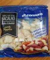 Mängden socker i Migas de bacalao