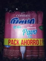 Mängden socker i Salchichas de pavo