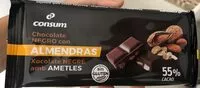 Mängden socker i Chocolate negro con almendras