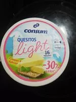 Mängden socker i Quesitos light