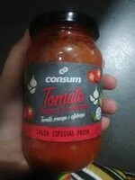 Mängden socker i Salsa tomate, orégano y albahaca