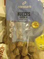 Mängden socker i Nueces con cáscara