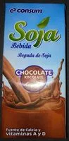Mängden socker i Bebida de soja chocolate
