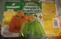 Mängden socker i Gelatina Consum