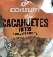 Mängden socker i Cacahuetes fritos