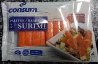 Mängden socker i Palitos de surumi
