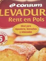 Mängden socker i Levadura quimica