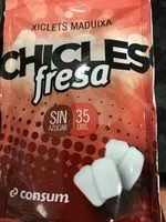Mängden socker i Chicles fresa