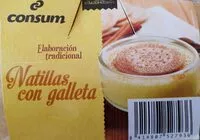 Mängden socker i Natillas con galleta