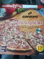 Mängden socker i Pizza boloñesa