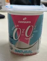 Mängden socker i Yogur Natural Desnatado con edulcorantes.