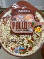 Mängden socker i Pizza rustica pollo