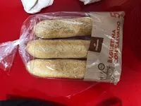 Mängden socker i Baguetina con salvado