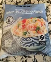 Mängden socker i Arroz 3 delicias con marisco
