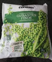Mängden socker i Guisantes finos