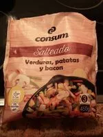 Mängden socker i Verduras y bacon