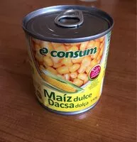 Mängden socker i Maiz Dulce