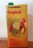 Mängden socker i Tropical consum