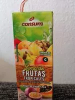 Mängden socker i Zumo de frutas tropicales