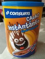 Mängden socker i Cacao instantáneo