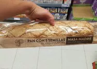 Mängden socker i Pan con 5 semillas