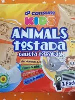 Mängden socker i Animal tostada