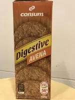 Mängden socker i Galletas digestive AVENA