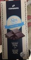 Mängden socker i Chocolate negro 72% sin azucar