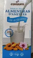 Mängden socker i Leche Almendra sin azúcar