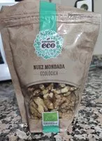 Mängden socker i Nuez mondada ecológica