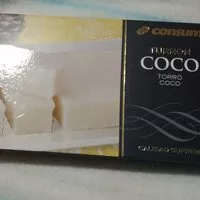 Mängden socker i Turrón coco