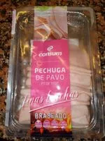 Mängden socker i Pechuga de pavo (finas lonchas) BRASEADO