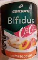 Mängden socker i Bifidus con Melocoton